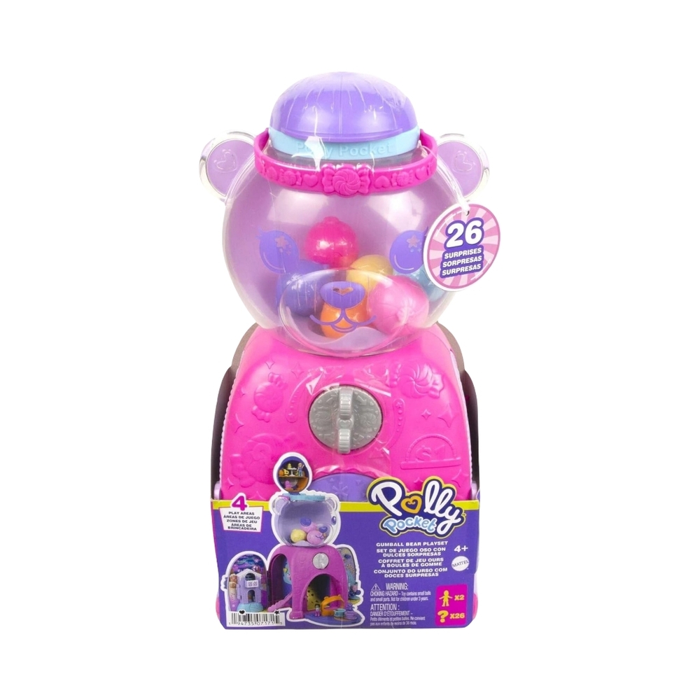 Polly Pocket Bear Gumball Machine Playset
